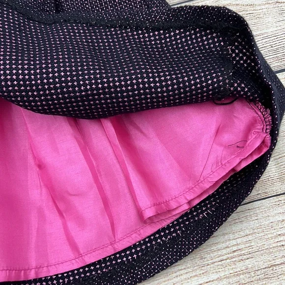 Cherokee Pink and Black Dress with Pink Silk Lining Sz 2T - Picture 4 of 7